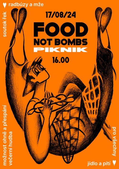 Piknik Food not Bombs Plzeň