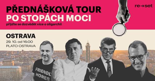 PO STOPÁCH MOCI: přednáška o oligarchii [OSTRAVA]