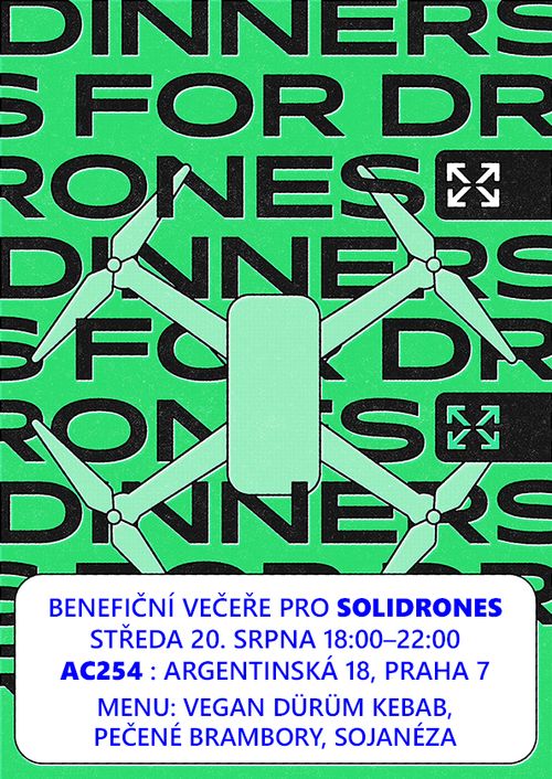 Benefiční večeře pro Solidrones vol. 4