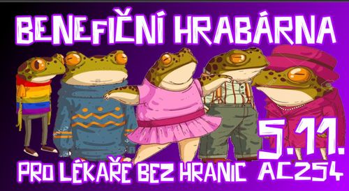Benefiční hrabárna pro Lékaře bez hranic!