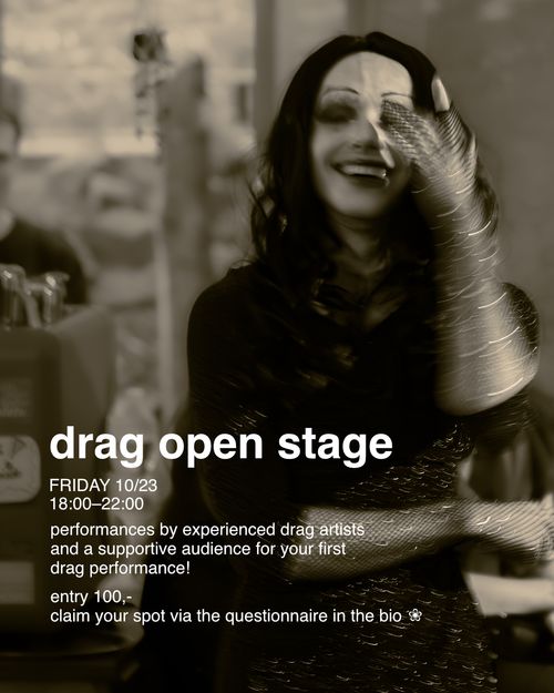 DRAG OPEN SHOW v Hnízdě📸🤵‍♀️🤍