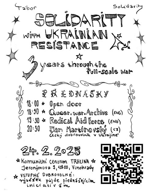 IN SOLIDARITY WITH UKRAINIAN RESISTANCE: THREE YEARS THROUGH THE FULL-SCALE WAR