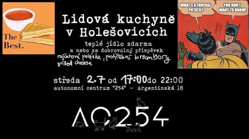 Lidová kuchyně - rajčatová polévka, pohřební brambory a vegan grilled cheese