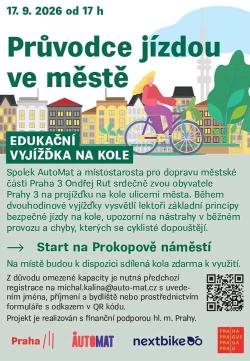 Průvodce jízdou po městě