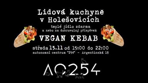 Lidová kuchyně v Holešovicích - Vegan kebab