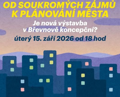 Od soukromých zájmů k plánování města: Je nová výstavba na Břevnově koncepční?