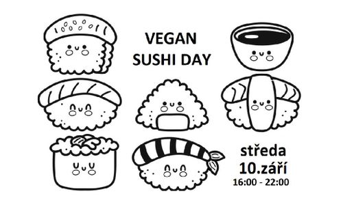 Vegan Sushi Day v Holešovicích