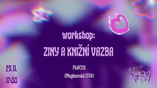 WORKSHOP: Šití sešítků a zinů