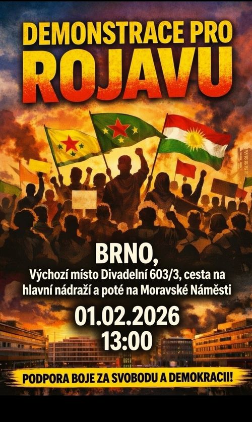 Demonstrace pro Rojavu!