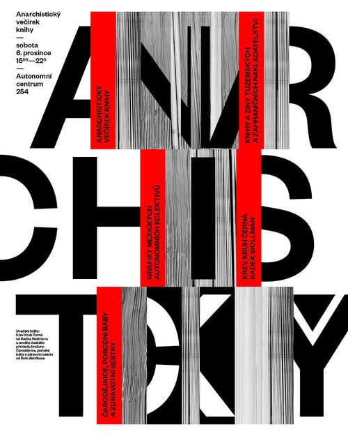 Anarchistický večírek knihy