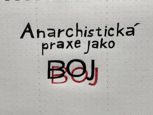 kolektivní workshop: anarchistická praxe jako boj - pokec o kultuře odporu