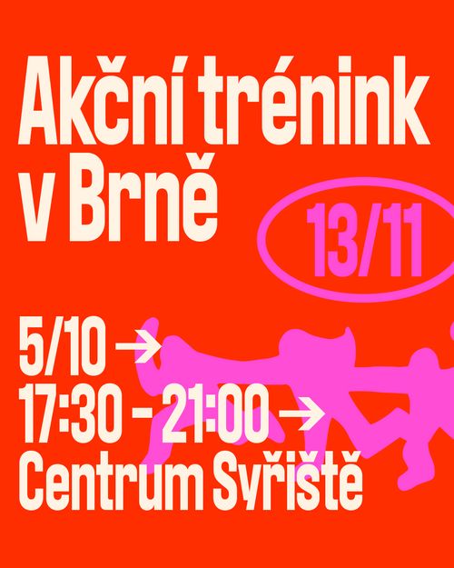 Akční trénink v Brně