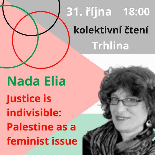 kolektivní čtení Kruh intersekce: Nada Elia - Justice is indivisible: Palestine as a feminist issue