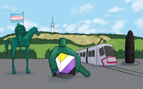 Týdenním Trans & Enby Tlachání