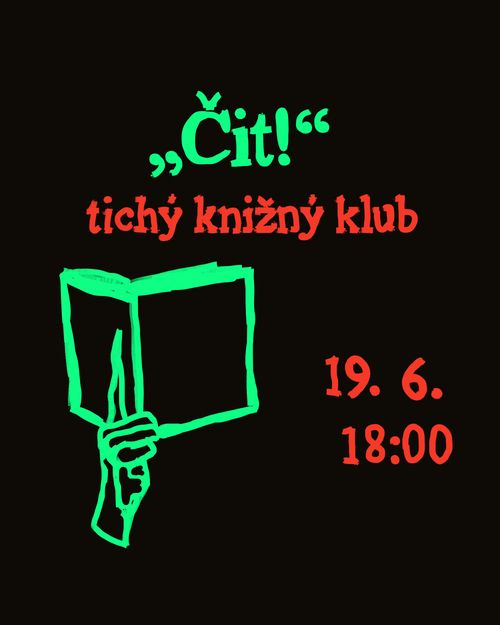 📚 ČIT! - TICHÝ KNIŽNÝ KLUB 📚