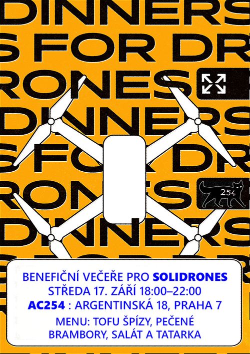 Benefiční večeře pro Solidrones vol. 5