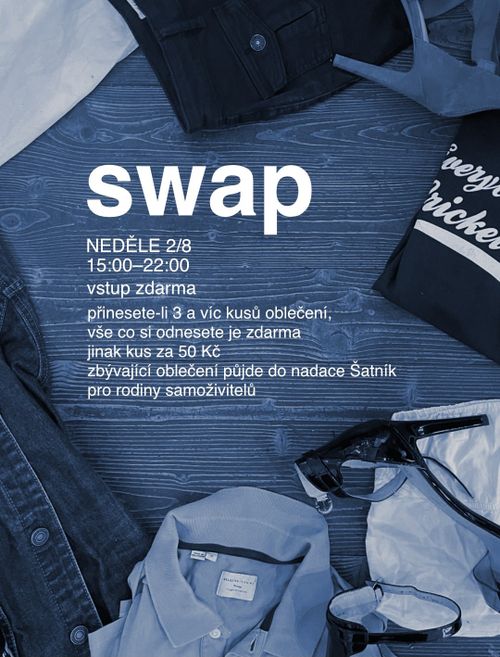 Swap oblečení a komunitní fit check před Pridem