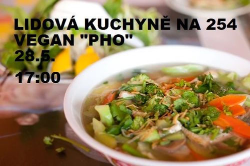 Veganské Pho - lidová kuchyně v 254 v Holešovicích