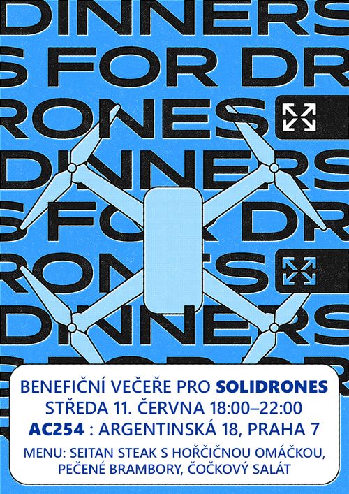 Benefiční večeře pro Solidrones vol. 3