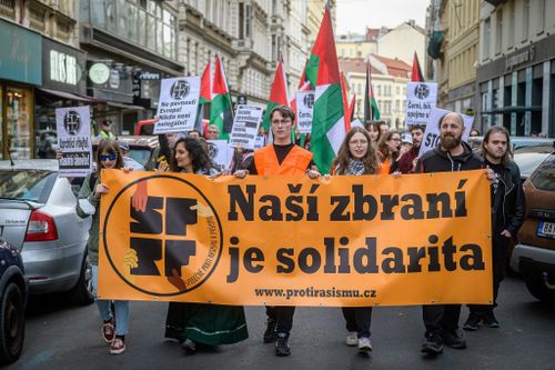 Otevřená schůze Společně proti rasismu a fašismu
